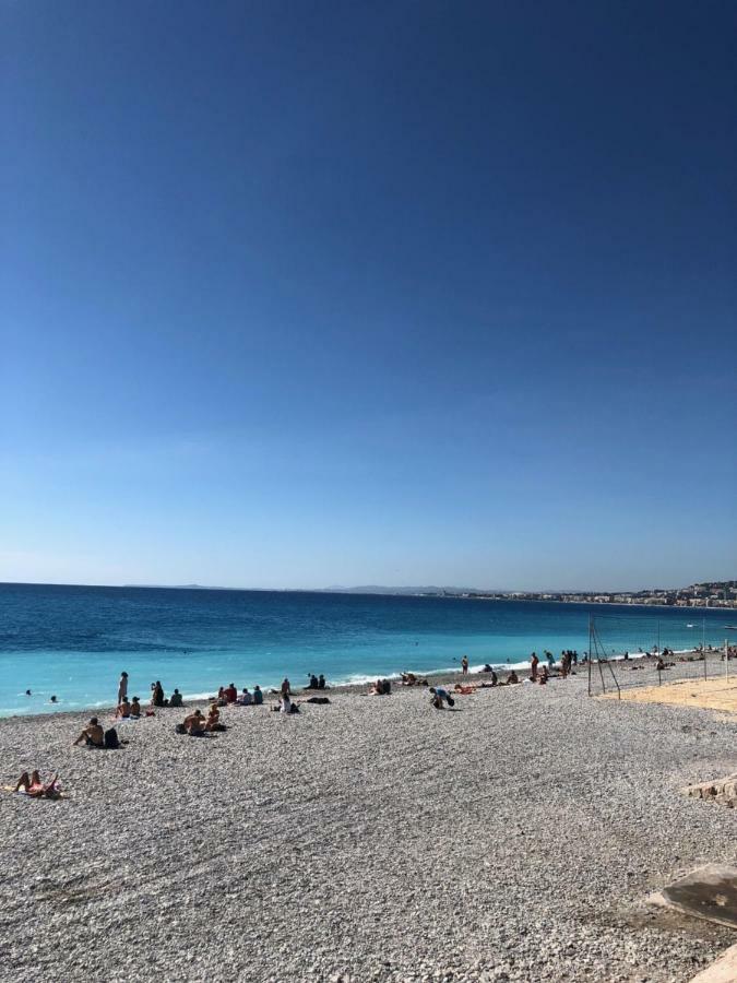 Ferienwohnung Appt A 150M De La Mer Nizza Exterior foto